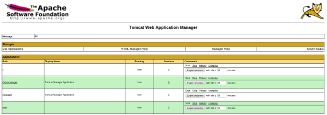 webapp manager